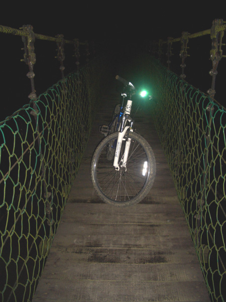 off road 終點, 大羅南溪吊橋