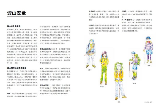 有可愛插畫的內頁