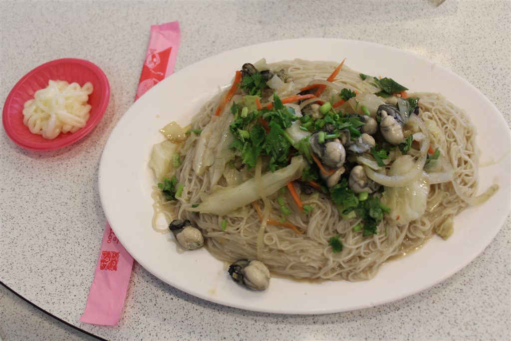 牡蠣炒麵線!