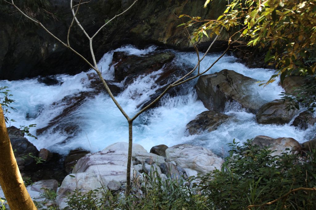 環園步道沿十文溪溪景