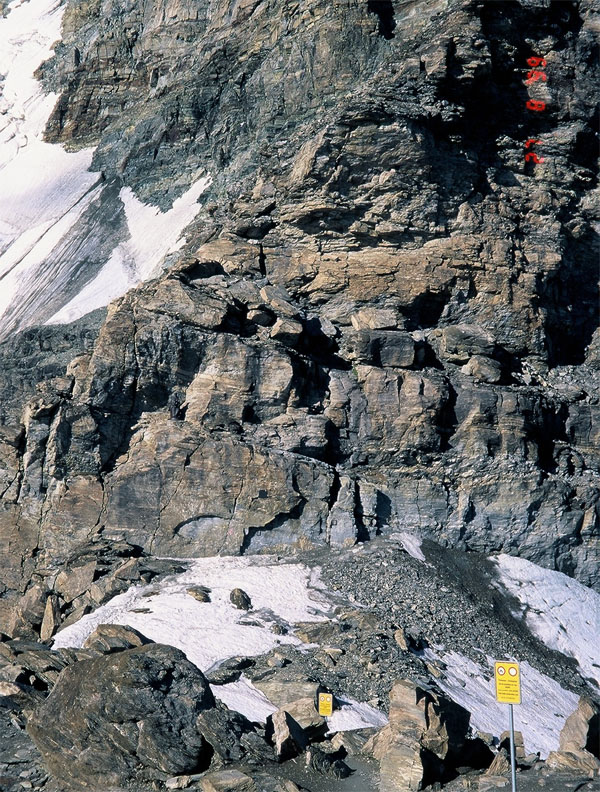 起攀點3280m