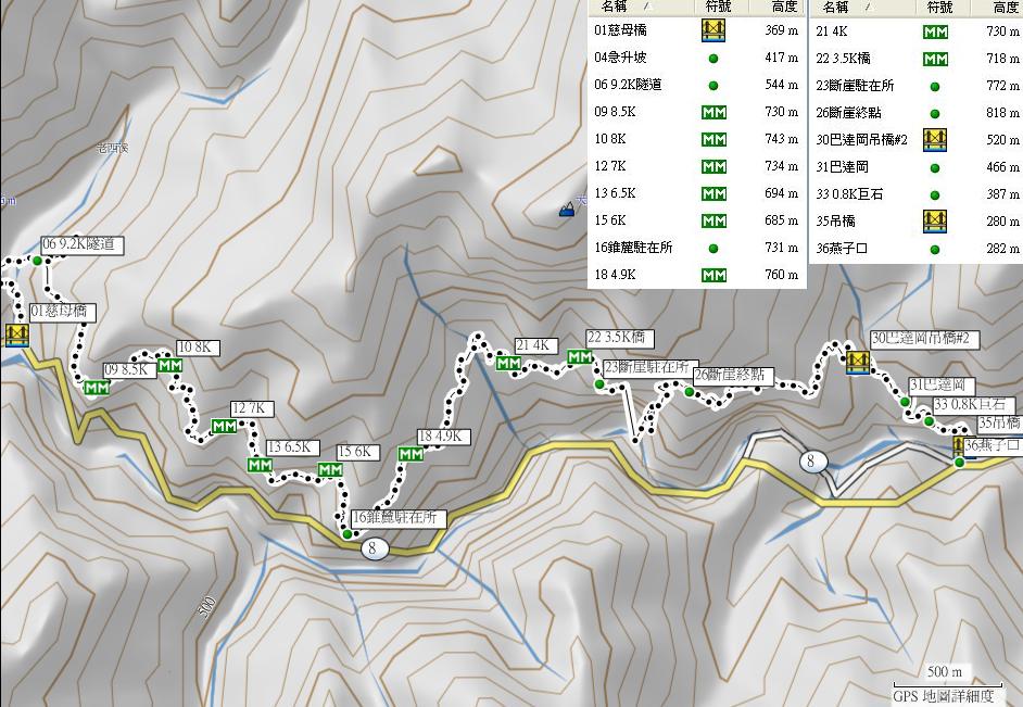 1020902錐麓古道越時空航跡圖