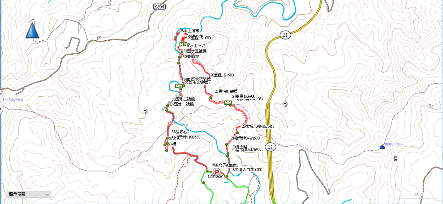 1120827澀水步道航跡圖